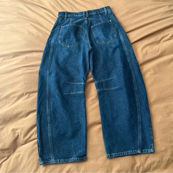 We The Free Good Luck Mid-Rise Barrel Jeans - Picture 2 of 4